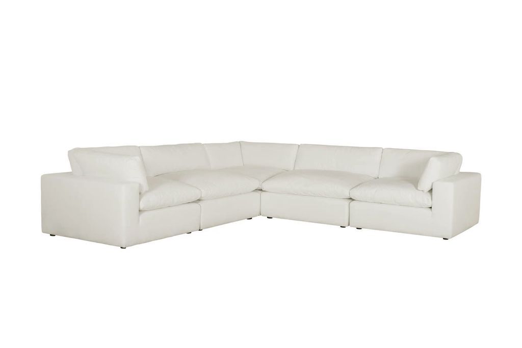 XL CLOUD SAND Sectional + Ottoman Set