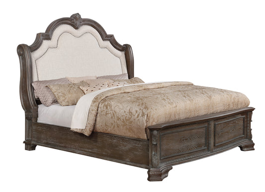 B1120 Sheffield Antique Grey Bed Frame