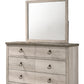 B3050 Patterson Panel Dresser and Mirror
