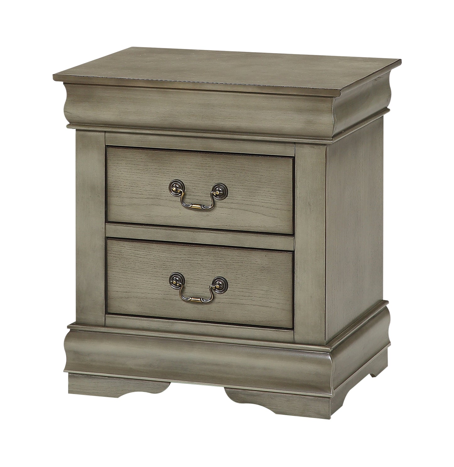 B3550 Louis Philip Grey Nightstand