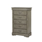 B3550 Louis Philip Grey Chest