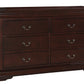 B3850 Louis Philip Cherry Dresser Only