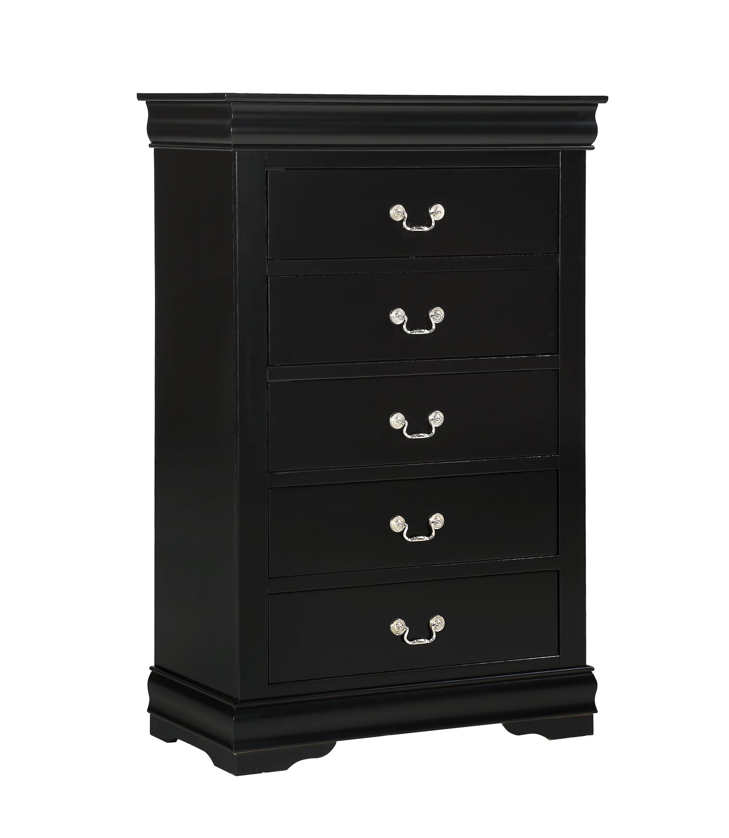 B3950 Louis Philip Black Chest