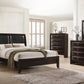 SETB4265 Emily Storage Dark Cherry Bedroom Set