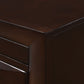 SETB4265 Emily Storage Dark Cherry Bedroom Set