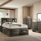 SETB4275 Emily Storage Grey Bedroom Set