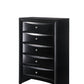 B4285 Emily Black Storage Chest