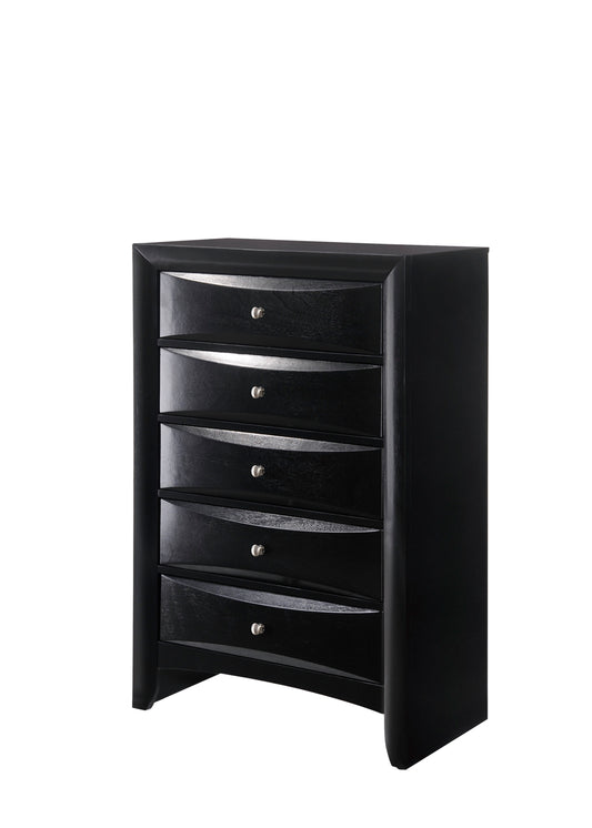 B4285 Emily Black Storage Chest