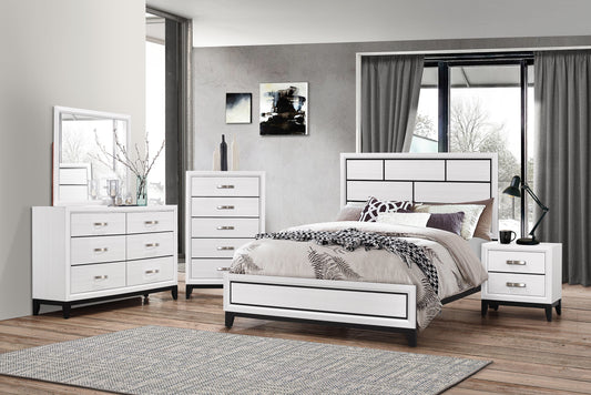 SETB4610 Akerson Chalk Bedroom Set