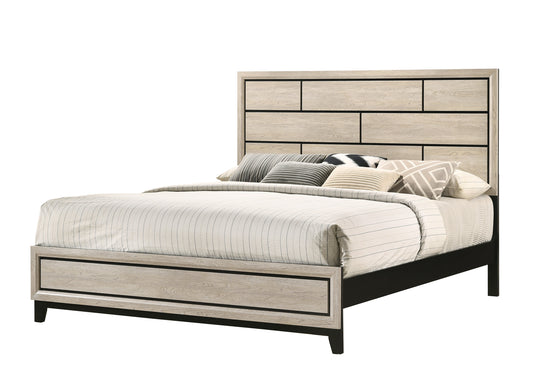 B4630 Akerson Drift Wood Bed Frame