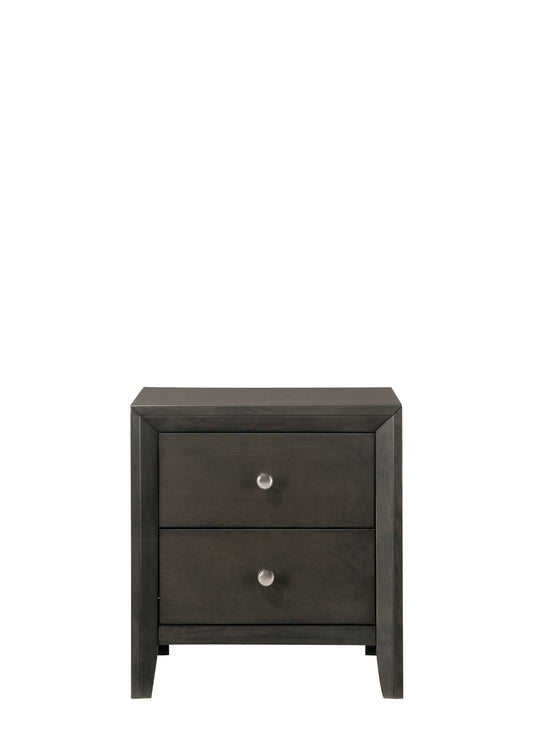 B4720 Evan Grey Nightstand