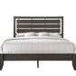 B4720 Evan Grey Bed Frame