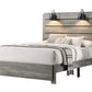 B6820 Carter Gray Bed Frame