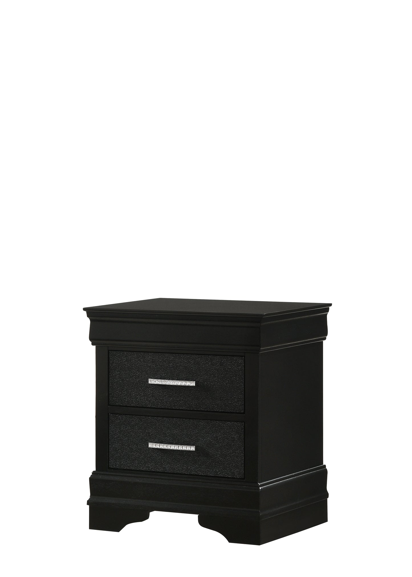 B6918 Amalia Black Nightstand