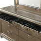 SETB7800 Cristal Bedroom Set