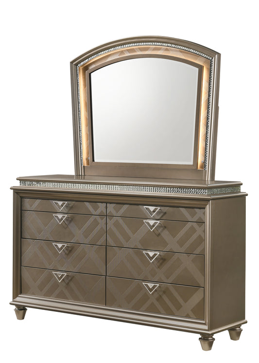 B7800 Cristal Dresser and Mirror