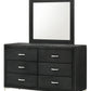 SETB9265 Lucinda Black Bedroom Set