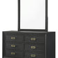 B9290 Pepe Dresser and Mirror