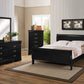 SETB3900 Louis Philip Black Bedroom Set