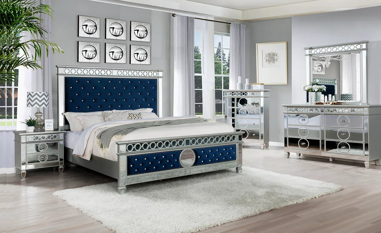 Bella Blue 4 PC or 5 PC Bedroom Set *PROMOTION*